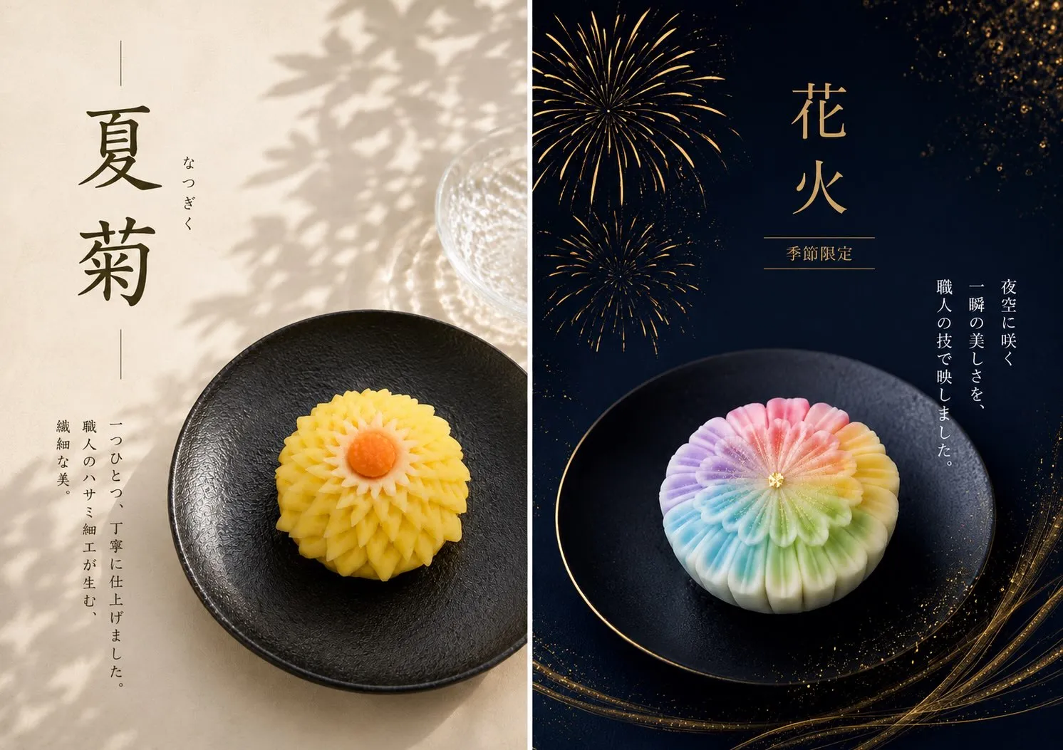 ✨ 季節限定 上生菓子 ✨